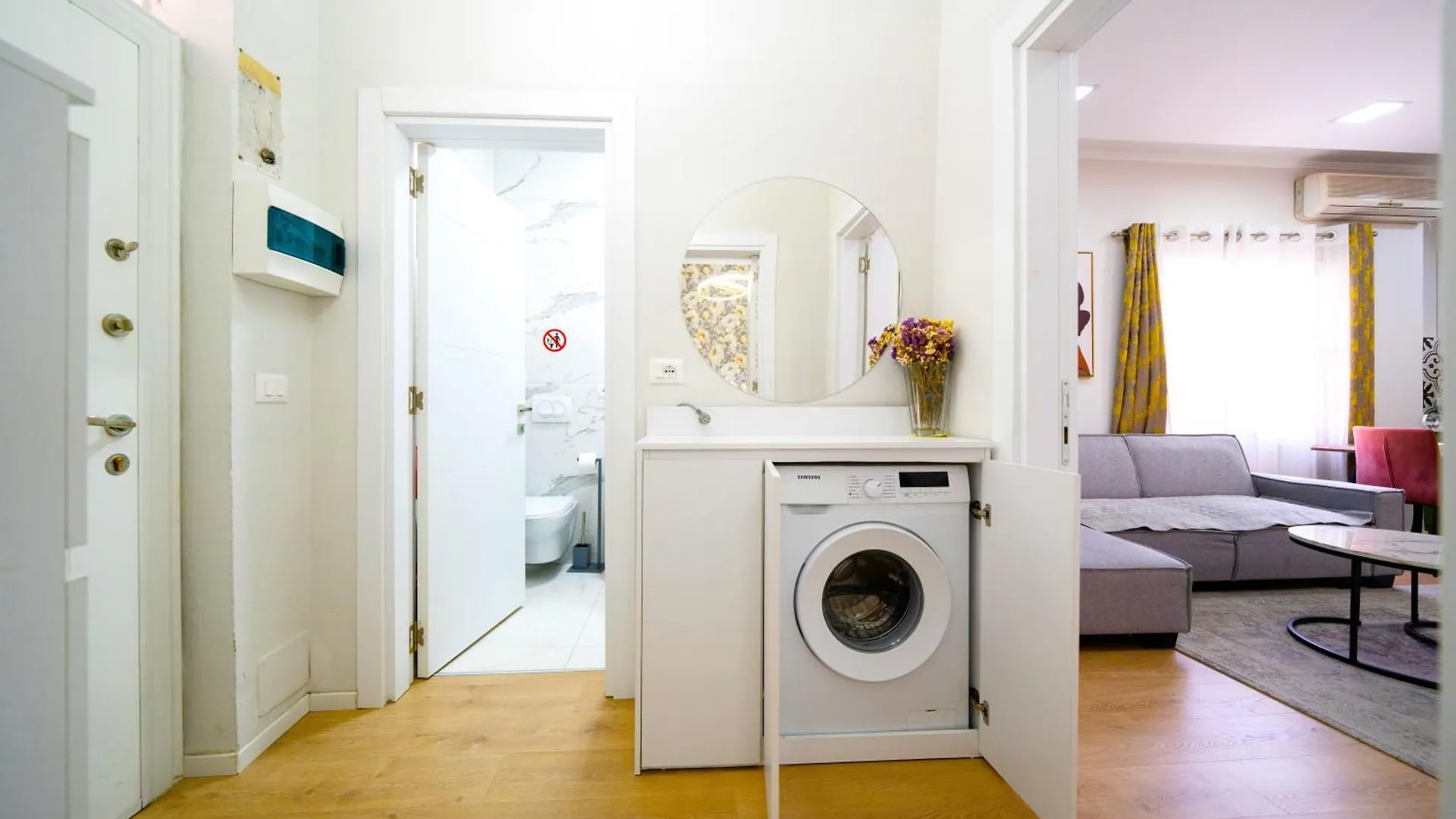 Modern 2 Bedroom Apartment With Balcony In Central Location Tirana Albania